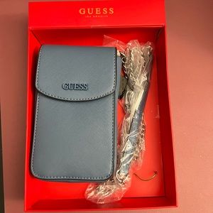 Guess mini denim crossbody brand new never used